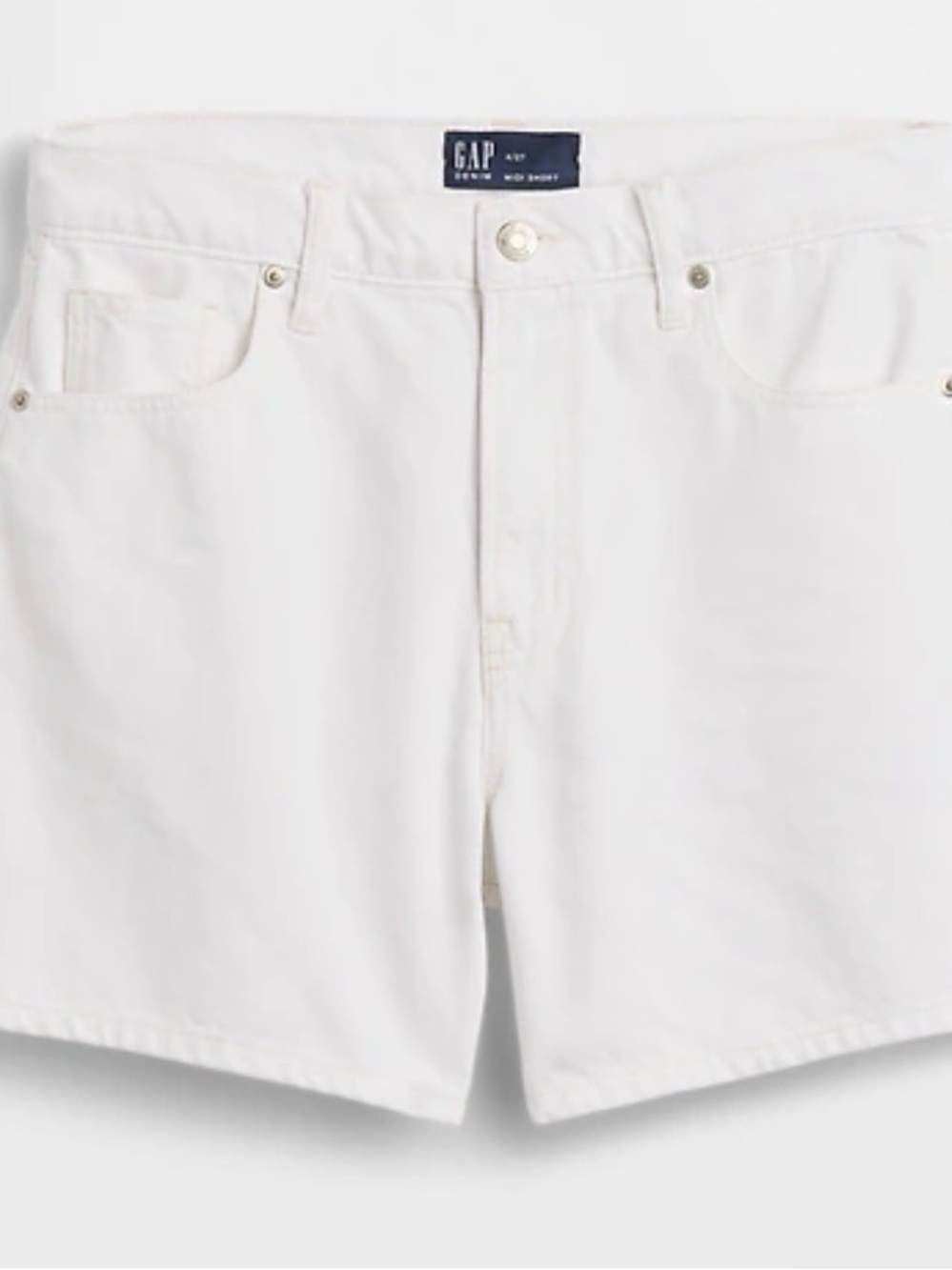 Gap white Jean shorts
